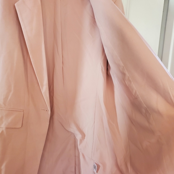 Nordstrom Cinched Waist Blazer in Pink Zephyr at Nordstrom, Size X-Small - Picture 6 of 8